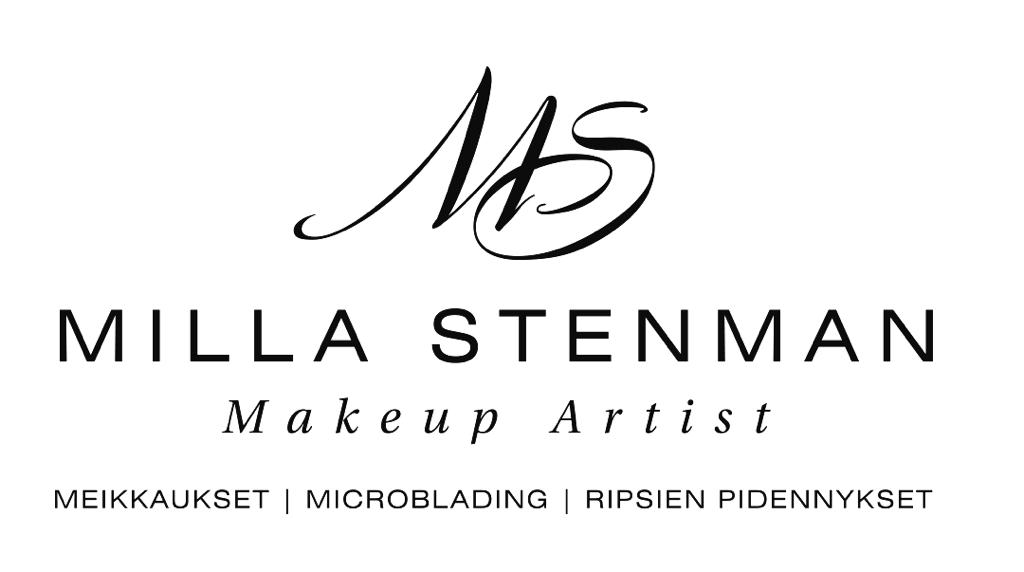 Meikkitaitelija Milla Stenmanin logo